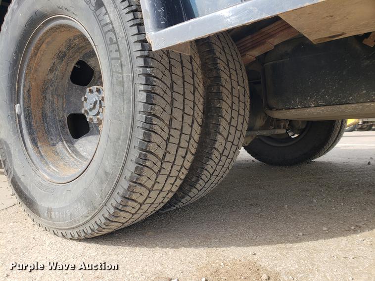 image for item DB9409 2008 Dodge Ram 3500 Quad Cab utility bed pickup truck