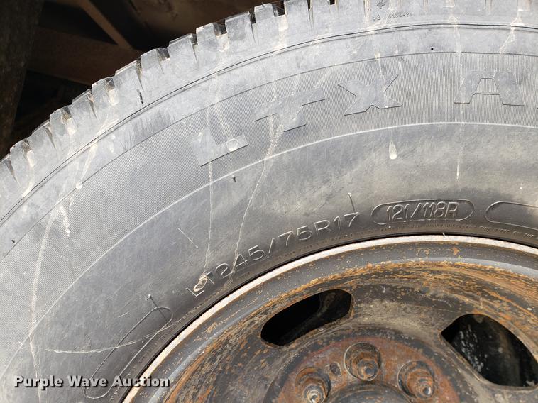 image for item DB9409 2008 Dodge Ram 3500 Quad Cab utility bed pickup truck