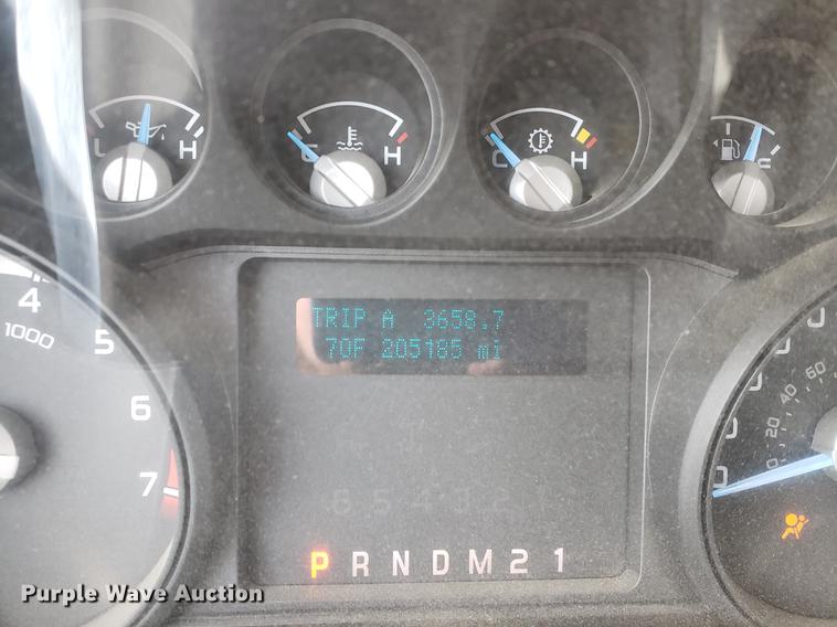 image for item DB9411 2013 Ford F250 Super Duty utility bed pickup truck