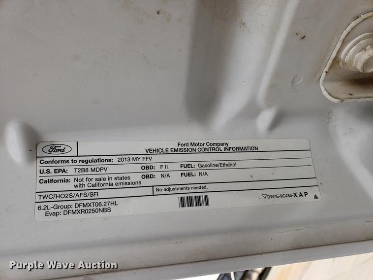 image for item DB9411 2013 Ford F250 Super Duty utility bed pickup truck