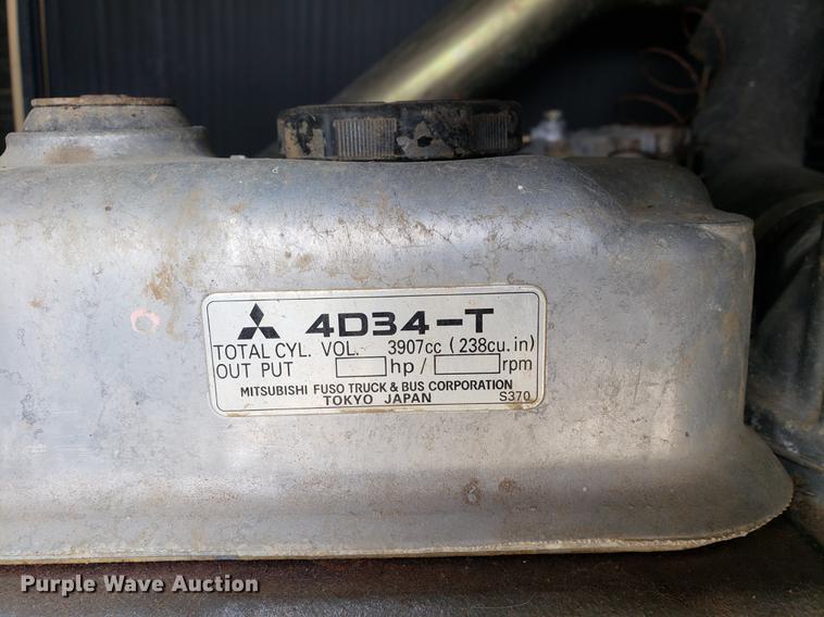 image for item DB9414 Mitsubishi four cylinder diesel engine