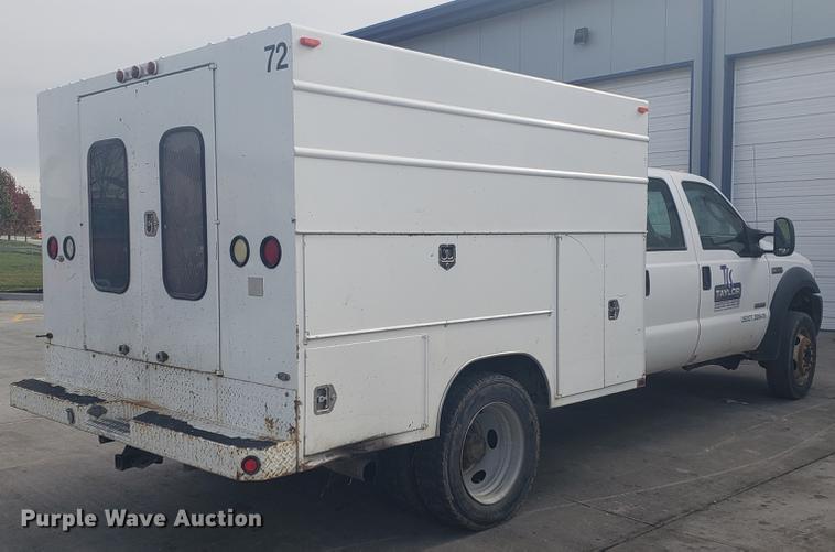image for item DB9431 2006 Ford F450 Super Duty Crew Cab utility truck