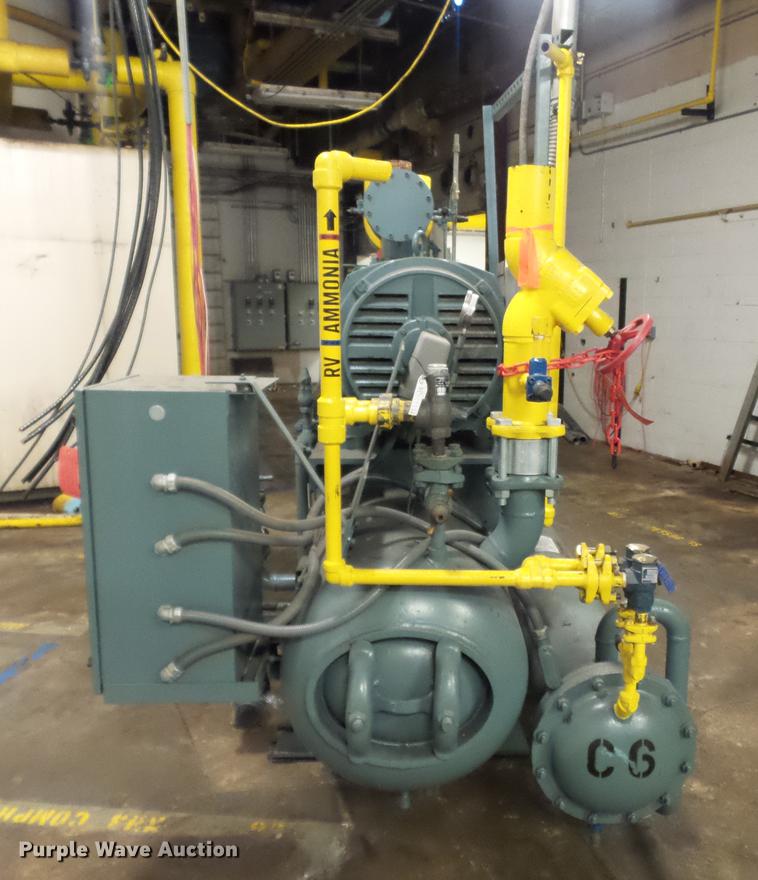 image for item DD2481 Frick RWBII134H ammonia compressor