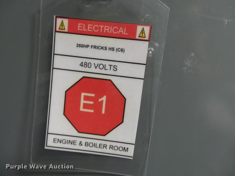 image for item DD2481 Frick RWBII134H ammonia compressor