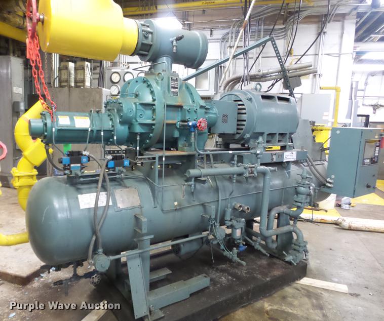 image for item DD2482 Frick RWBII134H ammonia refrigerator compressor