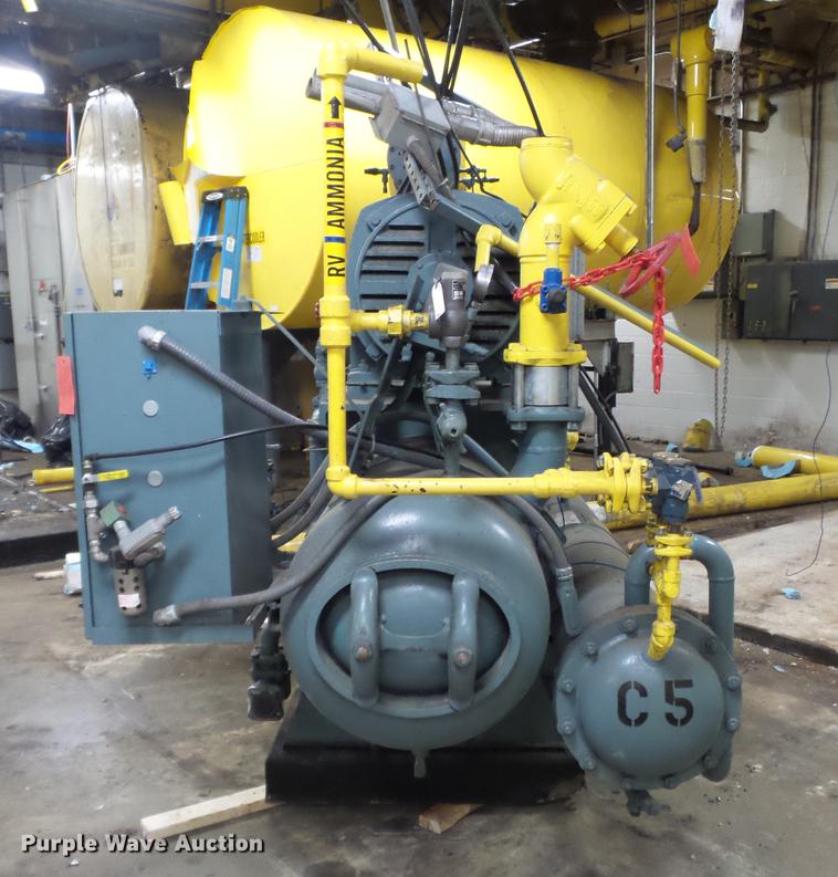 image for item DD2482 Frick RWBII134H ammonia refrigerator compressor