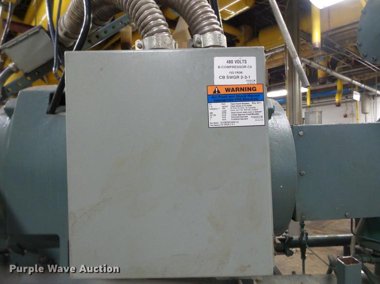 image for item DD2482 Frick RWBII134H ammonia refrigerator compressor