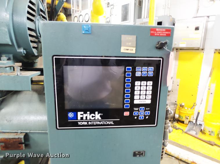 image for item DD2482 Frick RWBII134H ammonia refrigerator compressor
