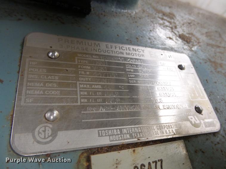 image for item DD2482 Frick RWBII134H ammonia refrigerator compressor