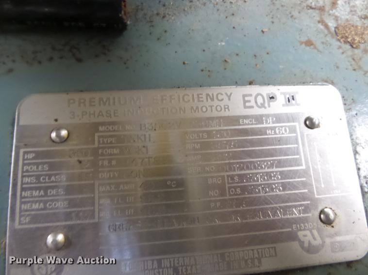 image for item DD2482 Frick RWBII134H ammonia refrigerator compressor