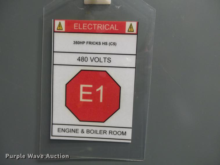 image for item DD2482 Frick RWBII134H ammonia refrigerator compressor