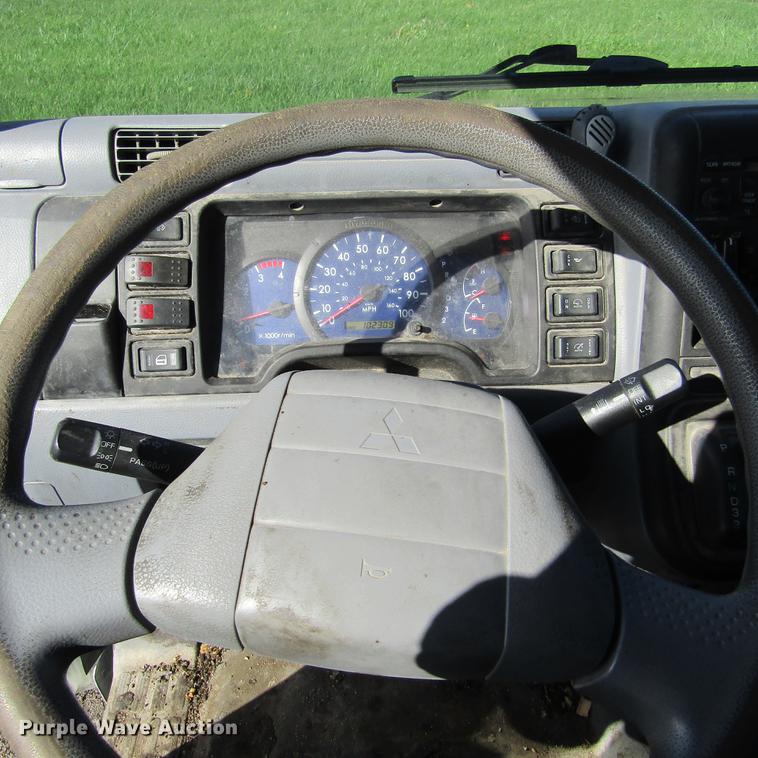 image for item DD2669 2008 Mitsubishi Fuso FE125 flatbed truck