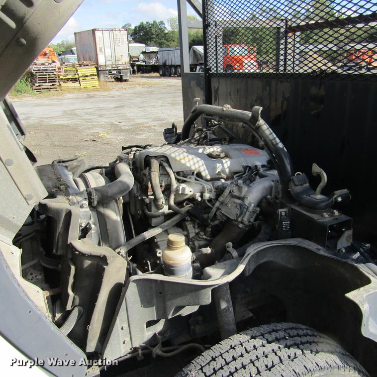 image for item DD2669 2008 Mitsubishi Fuso FE125 flatbed truck