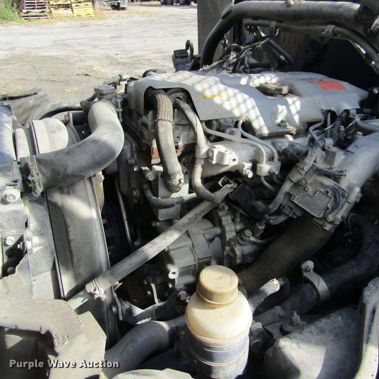 image for item DD2669 2008 Mitsubishi Fuso FE125 flatbed truck