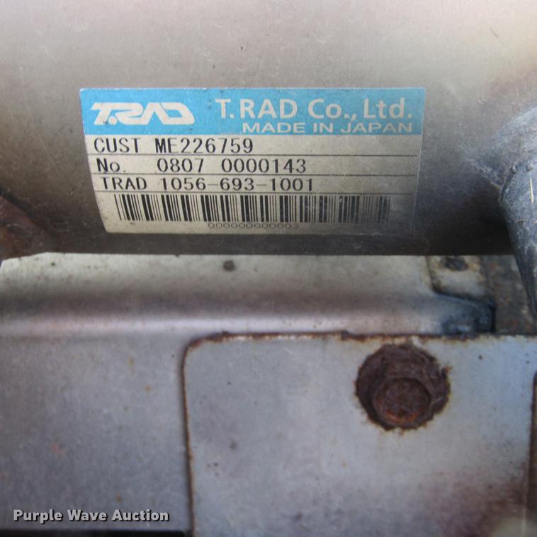 image for item DD2669 2008 Mitsubishi Fuso FE125 flatbed truck