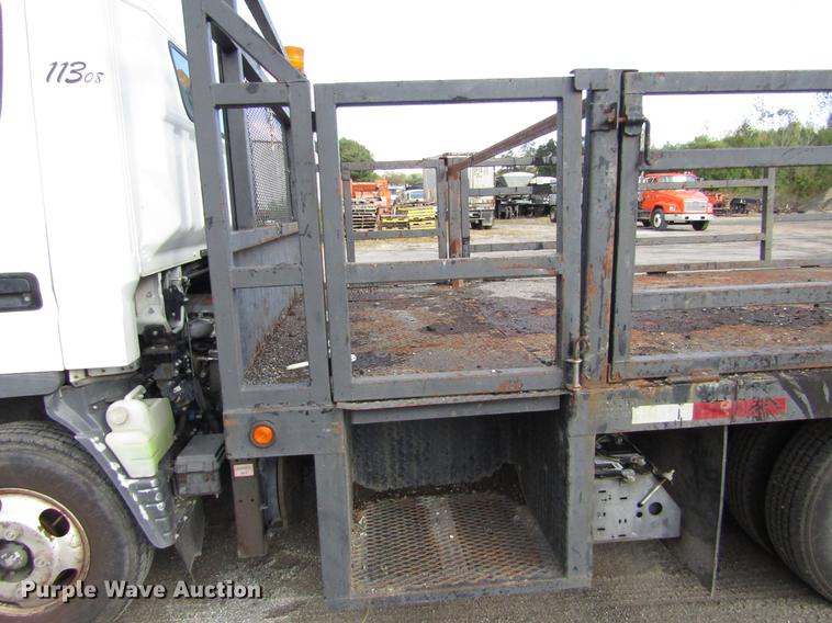 image for item DD2669 2008 Mitsubishi Fuso FE125 flatbed truck