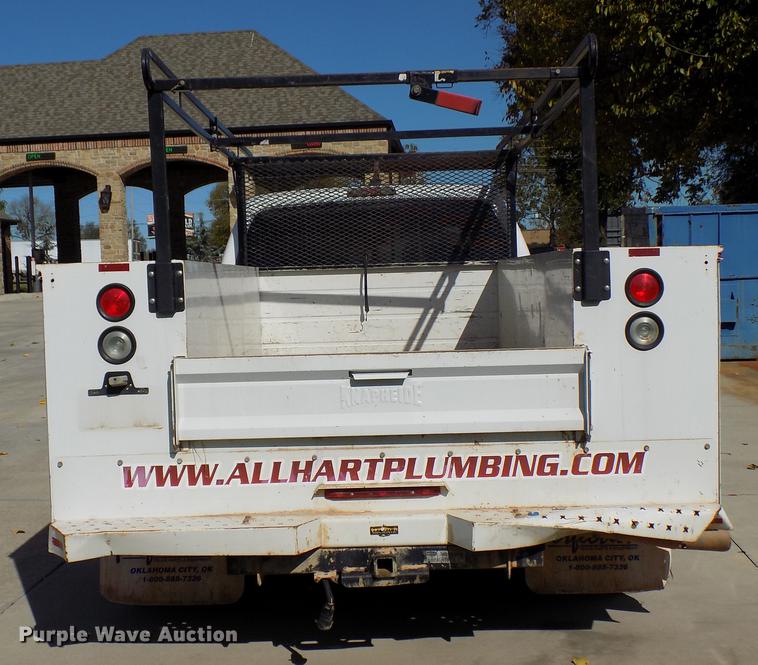 image for item DD3501 2010 Ford F350 Super Duty Crew Cab utility bed pickup truck