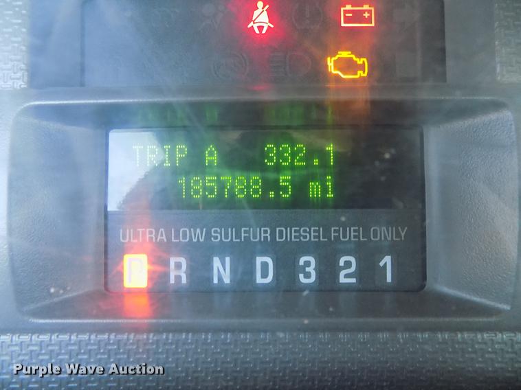 image for item DD3501 2010 Ford F350 Super Duty Crew Cab utility bed pickup truck