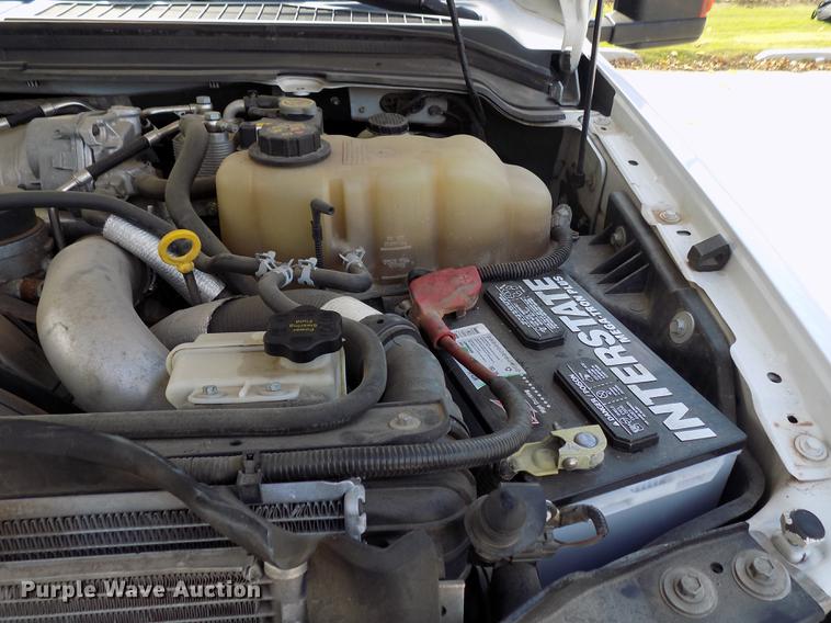 image for item DD3501 2010 Ford F350 Super Duty Crew Cab utility bed pickup truck