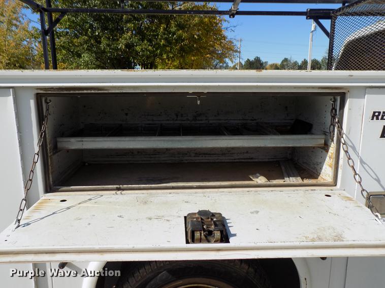 image for item DD3501 2010 Ford F350 Super Duty Crew Cab utility bed pickup truck