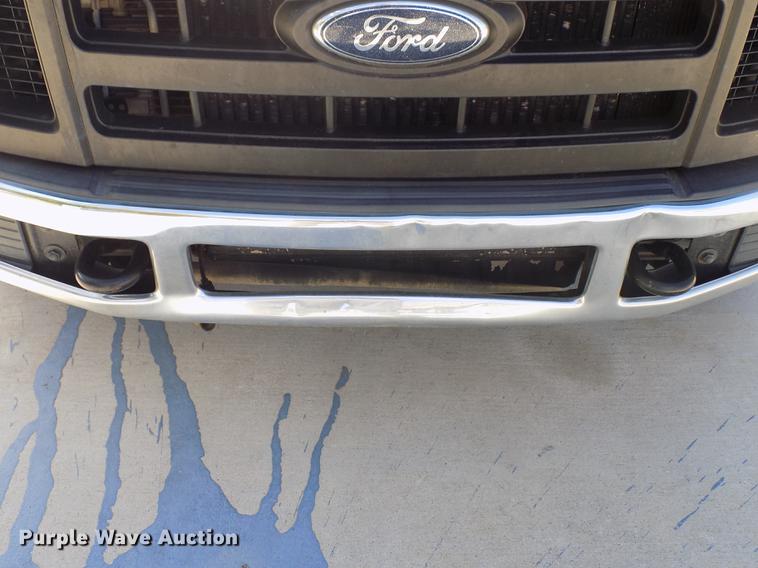 image for item DD3501 2010 Ford F350 Super Duty Crew Cab utility bed pickup truck