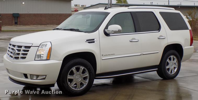 image for item DD3512 2007 Cadillac Escalade SUV