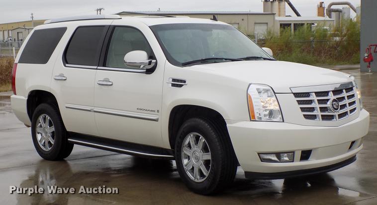 image for item DD3512 2007 Cadillac Escalade SUV