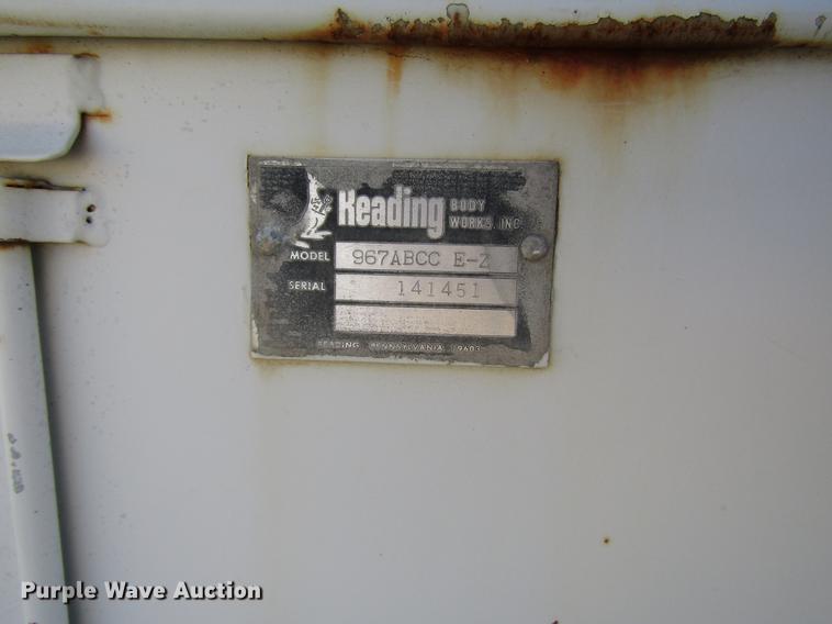 image for item DD3740 Reading utility bed