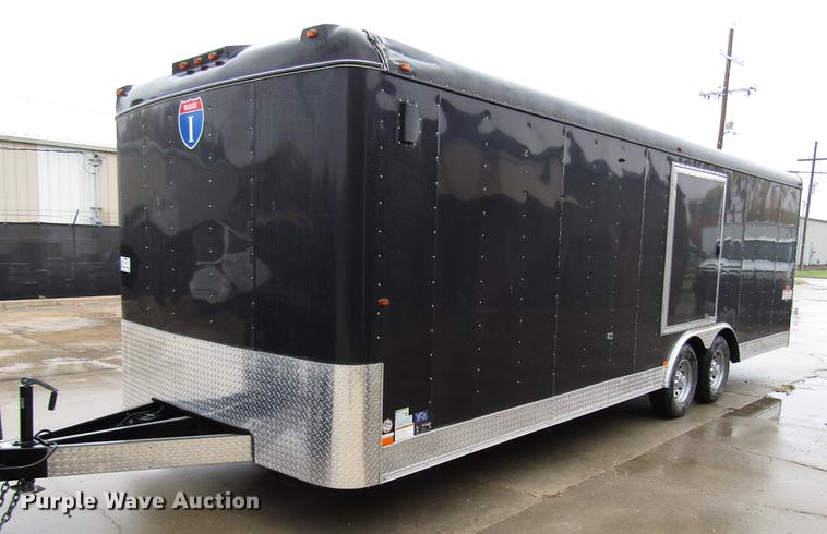 image for item DD3772 2017 Interstate enclosed cargo trailer