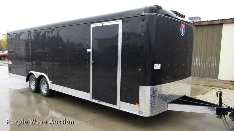image for item DD3772 2017 Interstate enclosed cargo trailer