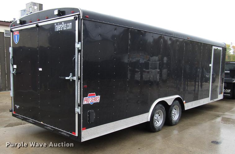 image for item DD3772 2017 Interstate enclosed cargo trailer