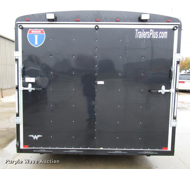 image for item DD3772 2017 Interstate enclosed cargo trailer
