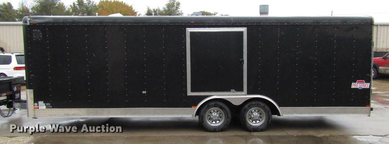 image for item DD3772 2017 Interstate enclosed cargo trailer