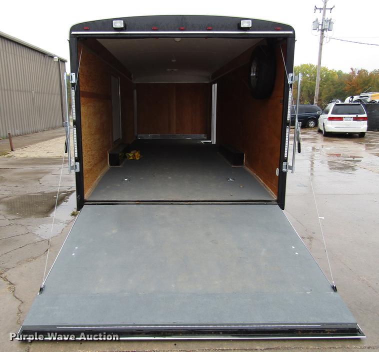image for item DD3772 2017 Interstate enclosed cargo trailer