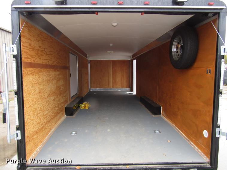 image for item DD3772 2017 Interstate enclosed cargo trailer