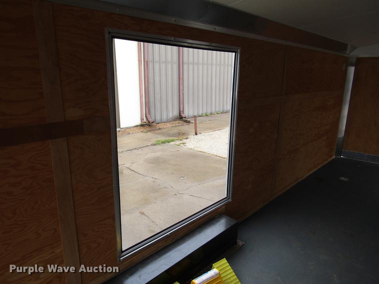 image for item DD3772 2017 Interstate enclosed cargo trailer
