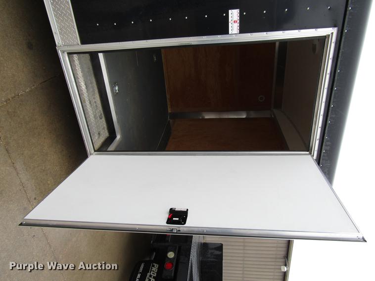 image for item DD3772 2017 Interstate enclosed cargo trailer