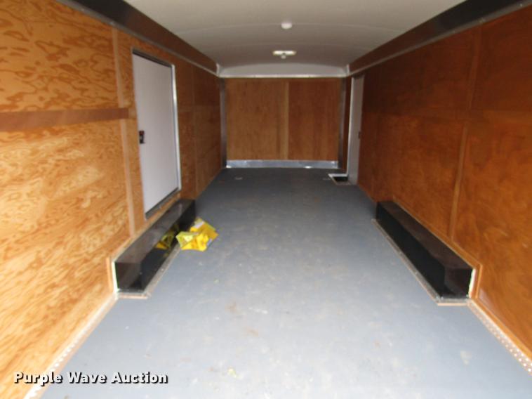 image for item DD3772 2017 Interstate enclosed cargo trailer