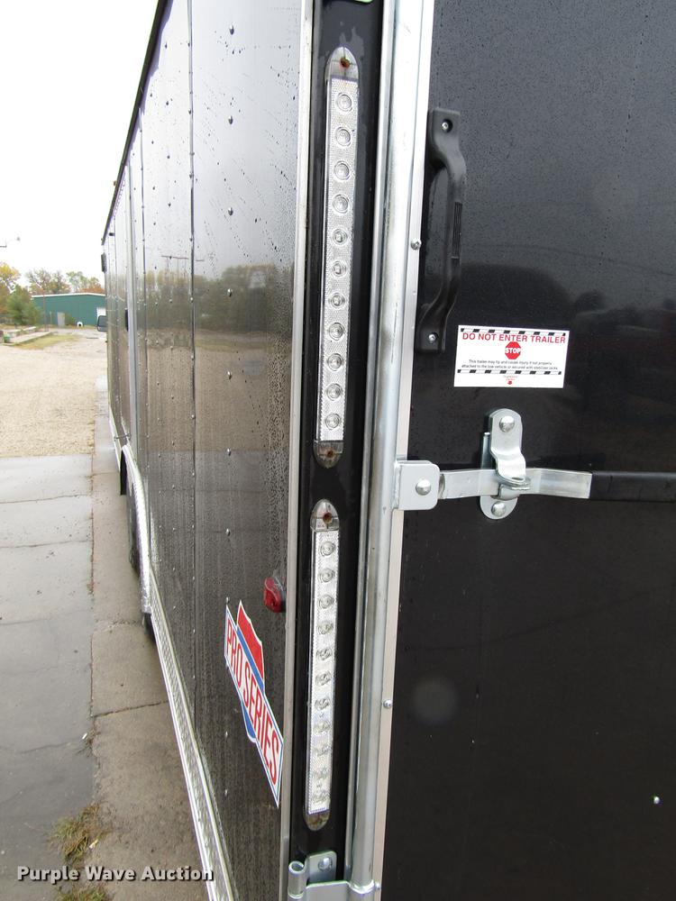 image for item DD3772 2017 Interstate enclosed cargo trailer