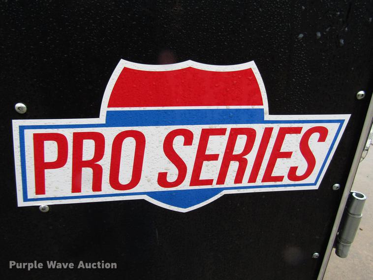 image for item DD3772 2017 Interstate enclosed cargo trailer