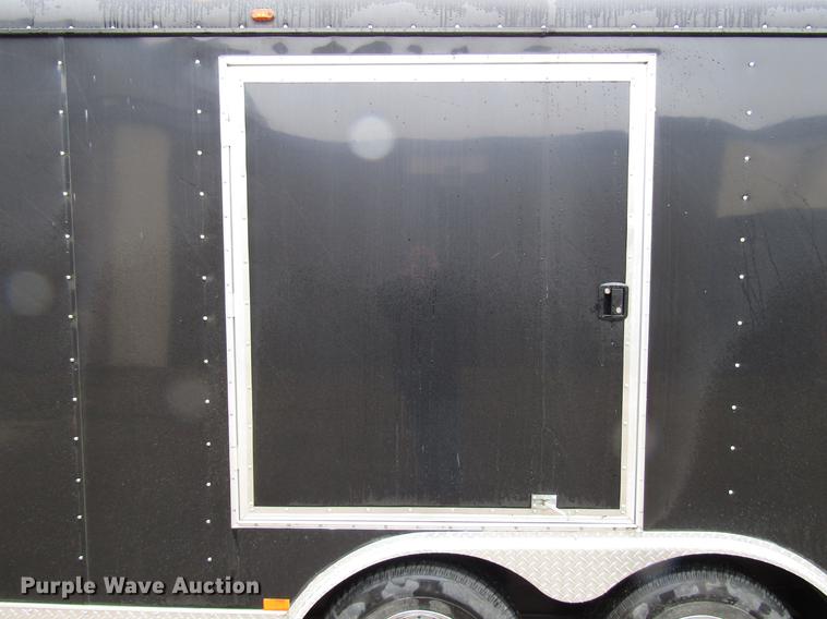 image for item DD3772 2017 Interstate enclosed cargo trailer