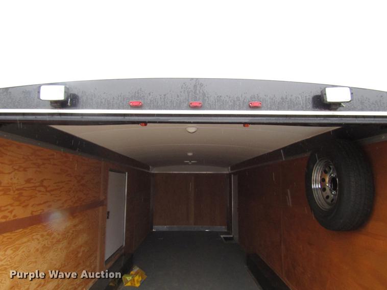 image for item DD3772 2017 Interstate enclosed cargo trailer
