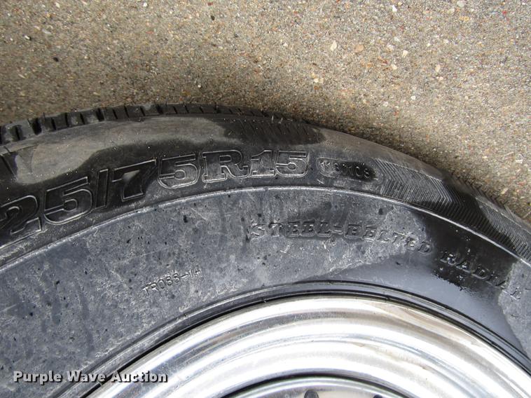 image for item DD3772 2017 Interstate enclosed cargo trailer