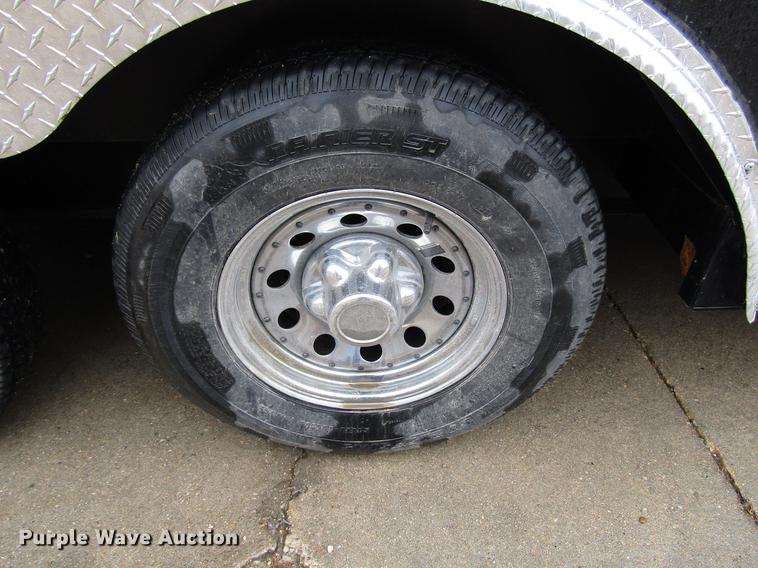 image for item DD3772 2017 Interstate enclosed cargo trailer