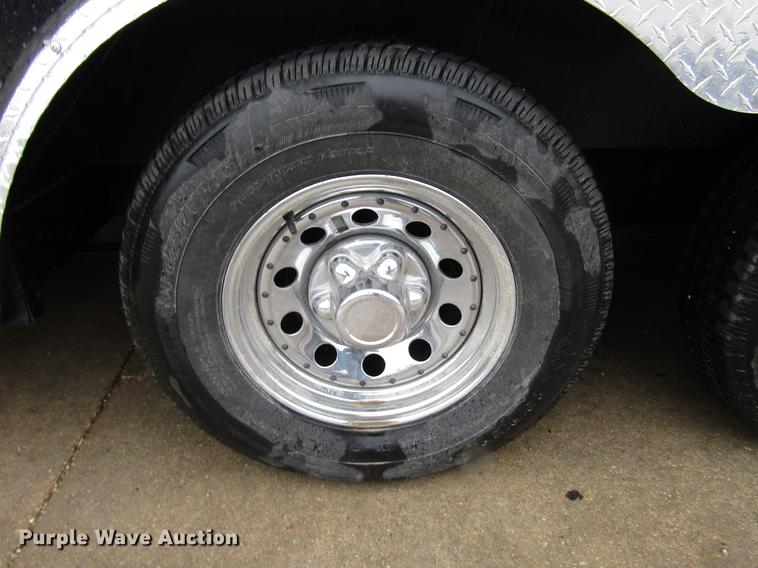 image for item DD3772 2017 Interstate enclosed cargo trailer