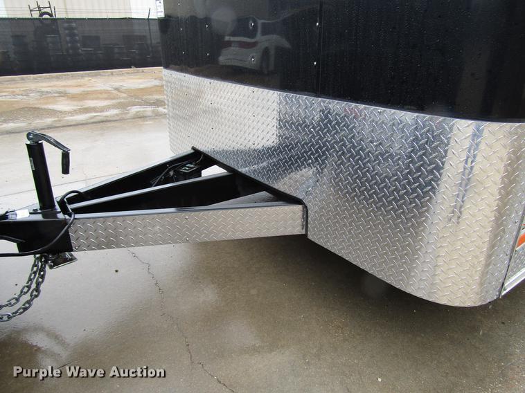 image for item DD3772 2017 Interstate enclosed cargo trailer