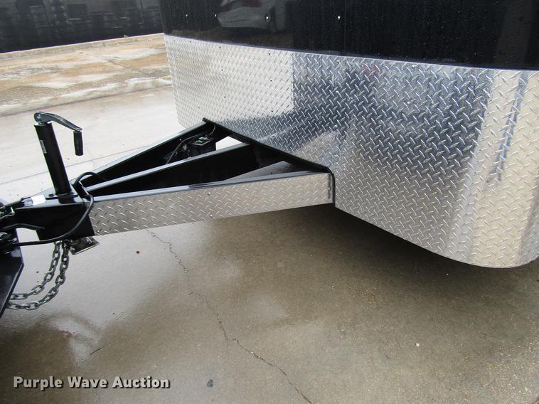 image for item DD3772 2017 Interstate enclosed cargo trailer