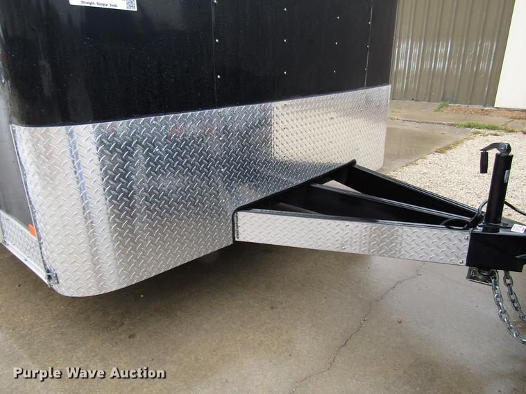image for item DD3772 2017 Interstate enclosed cargo trailer