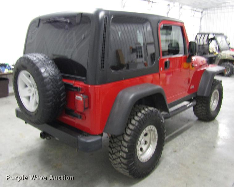 image for item DD3776 2006 Jeep Wrangler Rubicon SUV