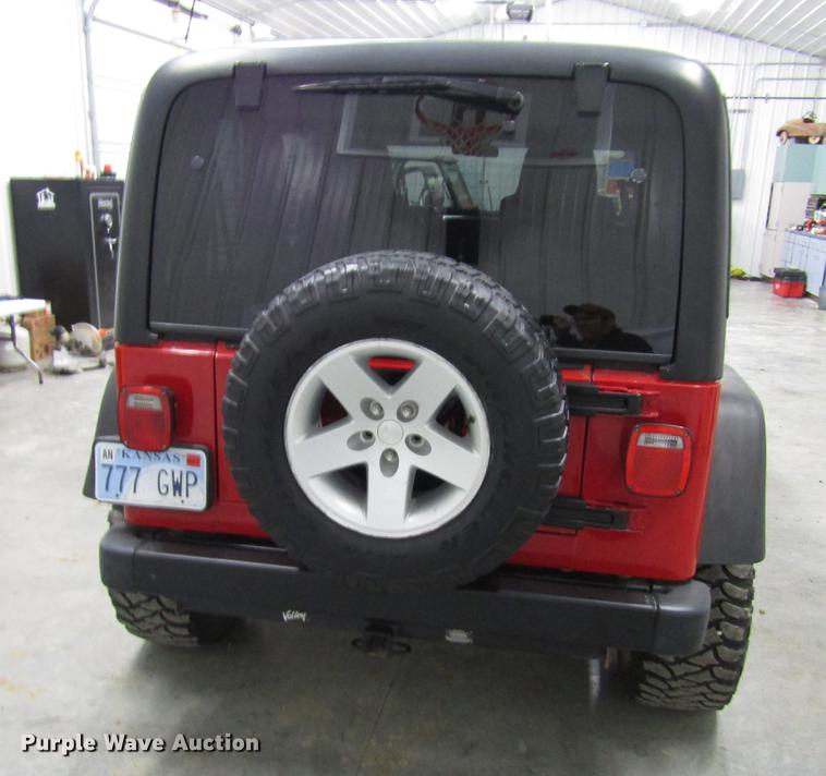 image for item DD3776 2006 Jeep Wrangler Rubicon SUV